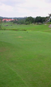タイのゴルフ場…